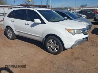 2007 Acura MDX with VIN 2HNYD28237H509024, listed as a IAAI auction lot 41800353 with 181,744 mi miles. Bid and sale history available at carsss.com. Image 1.