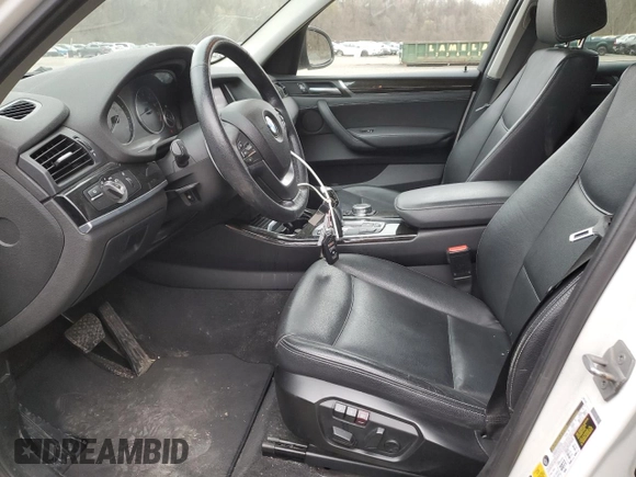 2016 BMW X3 xDrive28i with VIN 5UXWX9C58G0D82226, listed as a Copart auction lot 51960465 with 129,066 mi miles and Salvage Title. Bid and sale history available at DreamBid. Image 7.