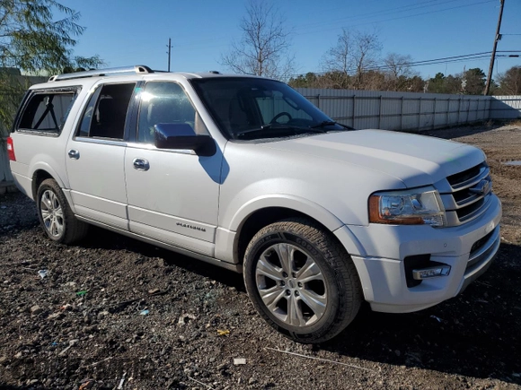 2015 Ford Expedition EL Platinum with VIN 1FMJK1LT3FEF30173, listed as a Copart auction lot 87940475 with 78,936 mi miles and Clean Title. Bid and sale history available at carsss.com. Image 4.