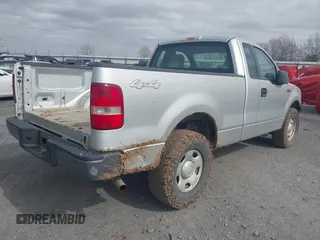 2008 Ford F-150 XL with VIN 1FTRF14W98KB43703, listed as a IAAI auction lot 41653524 with 166,253 mi miles. Bid and sale history available at carsss.com. Image 4.