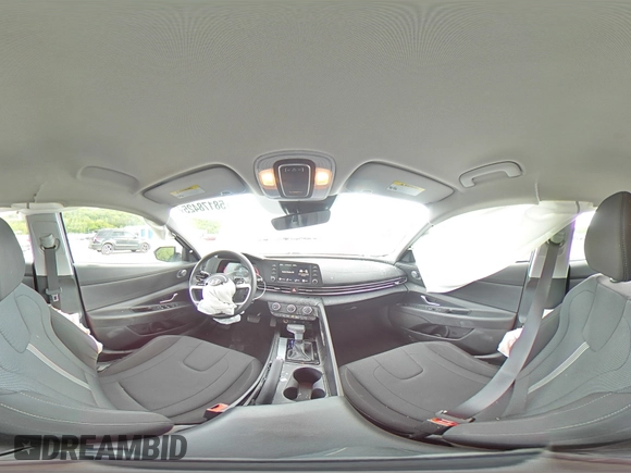 2024 Hyundai Elantra SE with VIN KMHLL4DG5RU810549, listed as a Copart auction lot 58178425 with 27,195 mi miles and Salvage title. Bid and sale history available at DreamBid. Image 14.