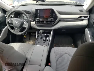 2022 Toyota Highlander L with VIN 5TDCZRBH0NS582664, listed as a Copart auction lot 52276834 with 23,648 mi miles and Salvage title. Bid and sale history available at DreamBid. Image 8.