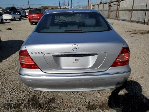 2003 Mercedes-Benz S-Class 5.0L with VIN WDBNG75J13A322171, listed as a Copart auction lot 82007044 with 119,862 mi miles and Clean Title. Bid and sale history available at carsss.com. Image 6.