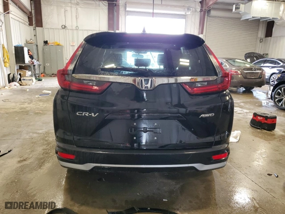2022 Honda CR-V EX with VIN 7FARW2H56NE010336, listed as a Copart auction lot 51111245 with 54,598 mi miles and Salvage Title. Bid and sale history available at carsss.com. Image 6.