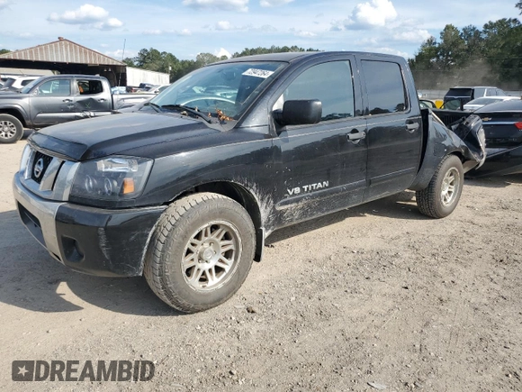 2011 Nissan Titan SV with VIN 1N6BA0ED1BN311392, listed as a Copart auction lot 72947264 with 132,069 mi miles and Salvage Title. Bid and sale history available at DreamBid. Image 1.