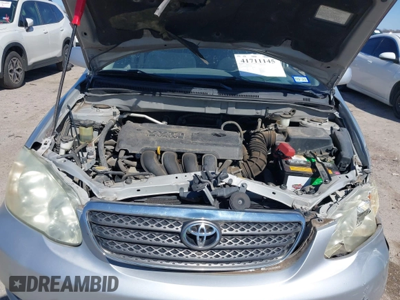 2007 Toyota Corolla CE with VIN 1NXBR30E37Z785284, listed as a IAAI auction lot 41711145 with 60,988 mi miles. Bid and sale history available at carsss.com. Image 10.