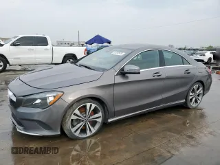 2018 Mercedes-Benz CLA with VIN WDDSJ4EB8JN527222, listed as a Copart auction lot 51332575 with 73,759 mi miles and Salvage Title. Bid and sale history available at carsss.com. Image 1.