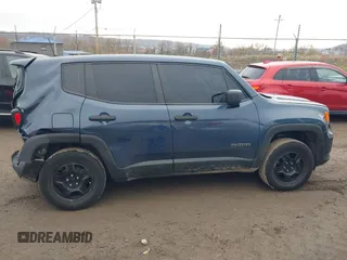 2021 Jeep Renegade Upland Edition with VIN ZACNJDAB5MPM29870, listed as a IAAI auction lot 40884581 with 52,955 mi miles. Bid and sale history available at carsss.com. Image 13.