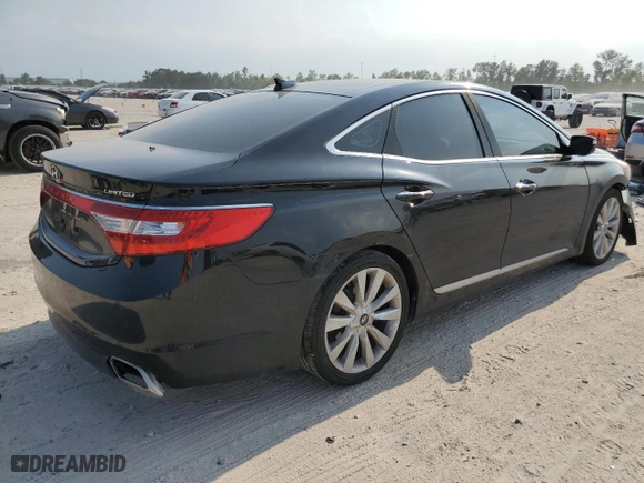 2017 Hyundai Azera Limited with VIN KMHFH4JG6HA583570, listed as a Copart auction lot 68673544 with 152,732 mi miles and Salvage Title. Bid and sale history available at carsss.com. Image 3.