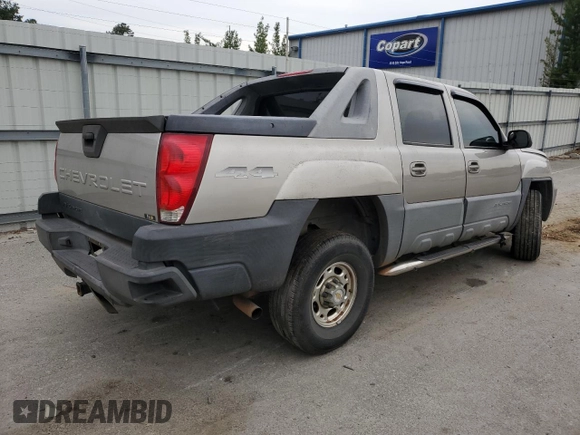 2004 Chevrolet Avalanche LS with VIN 3GNGK22G74G238385, listed as a Copart auction lot 73567174 with 243,413 mi miles and Salvage Title. Bid and sale history available at DreamBid. Image 3.