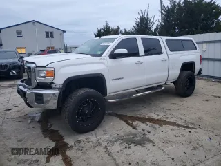 2014 GMC Sierra 1500 with VIN 3GTU2TEC5EG410277, listed as a Copart auction lot 82717384 with 117,512 mi miles and Salvage Title. Bid and sale history available at carsss.com. Image 1.