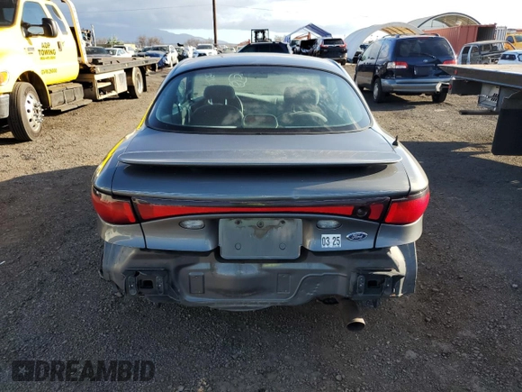 2002 Ford Escort ZX2 Standard with VIN 3FAFP11342R189989, listed as a Copart auction lot 88742955 with 70,071 mi miles and Non repairable. Bid and sale history available at DreamBid. Image 6.