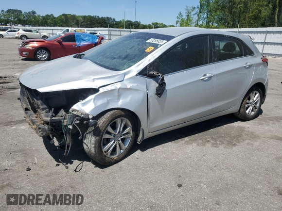 2013 Hyundai Elantra with VIN KMHD35LE9DU032243, listed as a Copart auction lot 53285835 with 122,389 mi miles and Salvage title. Bid and sale history available at DreamBid. Image 1.