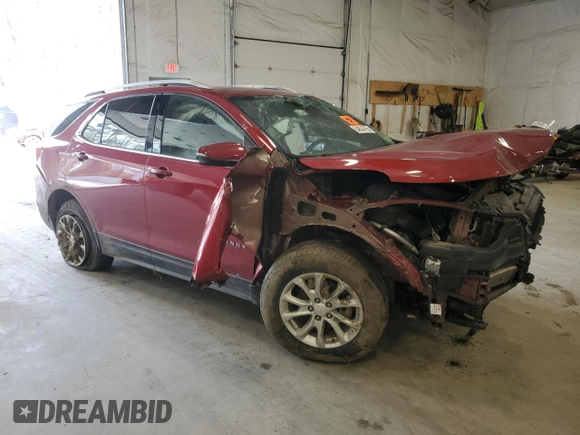 2019 Chevrolet Equinox LT z VIN 2GNAXUEV0K6125254, wystawiony jako Copart lot #54834765 z przebiegiem Nie podano mil oraz Szkoda całkowita • Salvage title. Historia ofert i sprzedaży dostępna na DreamBid. Obrazek 4.