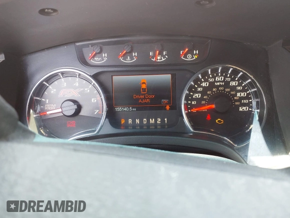 2013 Ford F-150 XL with VIN 1FTFW1CT6DKG47114, listed as a IAAI auction lot 42409920 with 155,140 mi miles and . Bid and sale history available at DreamBid. Image 7.