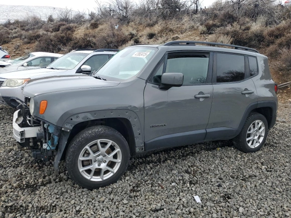 2019 Jeep Renegade Altitude with VIN ZACNJBBB5KPK42919, listed as a Copart auction lot 47863415 with 81,820 mi miles and Salvage Title. Bid and sale history available at carsss.com. Image 1.