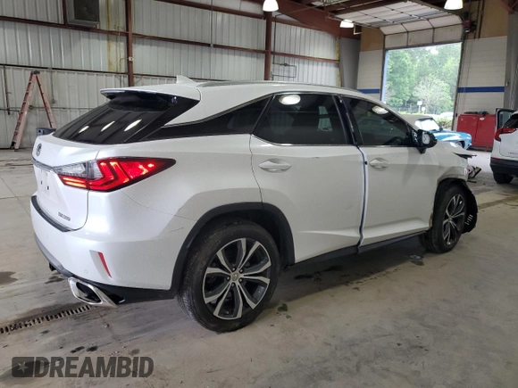 2017 Lexus RX 350 with VIN 2T2BZMCA0HC076776, listed as a Copart auction lot 60932335 with 5,969 mi miles and Salvage title. Bid and sale history available at DreamBid. Image 3.