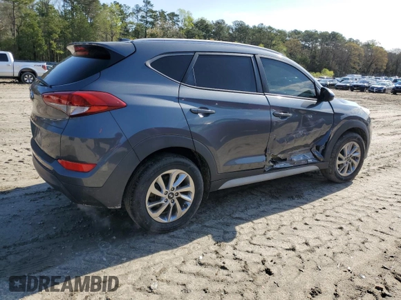 2017 Hyundai Tucson SE with VIN KM8J33A49HU485334, listed as a Copart auction lot 51931025 with 103,907 mi miles and Salvage Title. Bid and sale history available at DreamBid. Image 3.