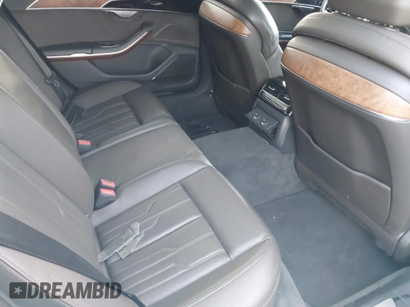 2019 Audi A8 L with VIN WAU8DAF82KN019534, listed as a IAAI auction lot 41254684 with 80,041 mi miles. Bid and sale history available at carsss.com. Image 8.