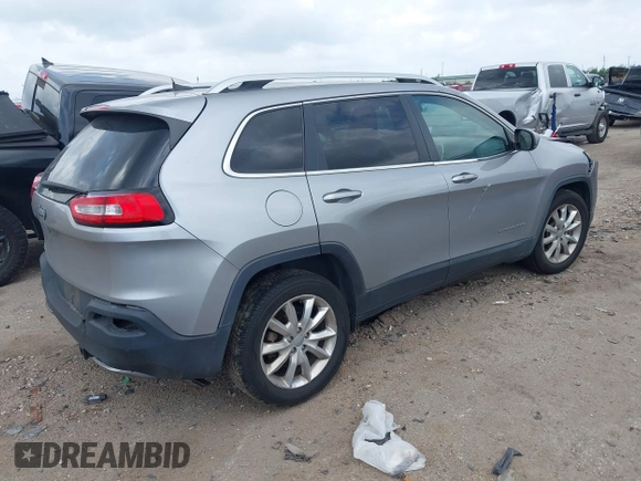 2016 Jeep Cherokee Limited z VIN 1C4PJLDB8GW242938, wystawiony jako IAAI lot #42168004 z przebiegiem 159 251 mil mil oraz . Historia ofert i sprzedaży dostępna na DreamBid. Obrazek 4.