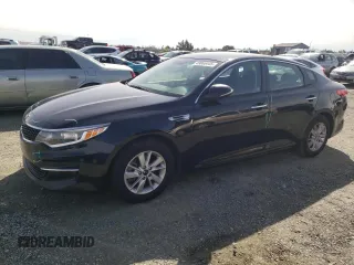 2016 Kia Optima LX with VIN KNAGT4L32G5105717, listed as a Copart auction lot 49865445 with 97,690 mi miles and Salvage title. Bid and sale history available at DreamBid. Image 1.