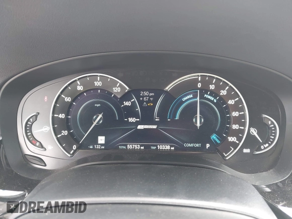 2018 BMW 5 Series 530e with VIN WBAJA9C5XJB033667, listed as a IAAI auction lot 42107936 with 55,753 mi miles and . Bid and sale history available at DreamBid. Image 7.