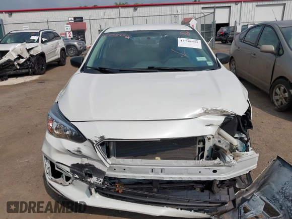 2017 Subaru Impreza with VIN 4S3GTAA68H3734765, listed as a IAAI auction lot 42738932 with 76,795 mi miles and . Bid and sale history available at DreamBid. Image 6.