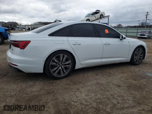 2020 Audi A6 Premium Plus with VIN WAUE8AF20LN038006, listed as a Copart auction lot 85310974 with 80,154 mi miles and Salvage Title. Bid and sale history available at carsss.com. Image 3.