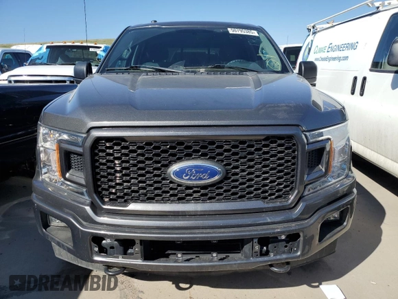 2018 Ford F-150 XL with VIN 1FTEW1EP9JKD68540, listed as a Copart auction lot 50795385 with 75,747 mi miles and Clean Title. Bid and sale history available at carsss.com. Image 5.