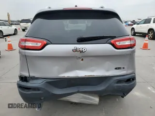 2018 Jeep Cherokee Latitude Plus with VIN 1C4PJLLB7JD605475, listed as a Copart auction lot 81552074 with 43,026 mi miles and Salvage title. Bid and sale history available at DreamBid. Image 6.