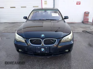 2004 BMW 5 Series 525i with VIN WBANA53534B851627, listed as a IAAI auction lot 41609092 with 139,192 mi miles. Bid and sale history available at carsss.com. Image 6.