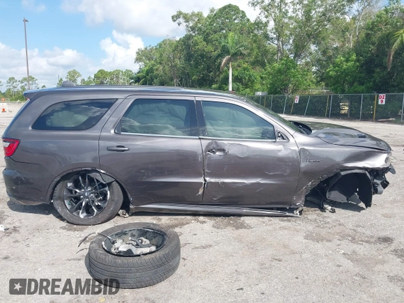 2021 Dodge Durango R/T with VIN 1C4SDHCT3MC845656, listed as a IAAI auction lot 42470019 with 44,928 mi miles and . Bid and sale history available at DreamBid. Image 13.