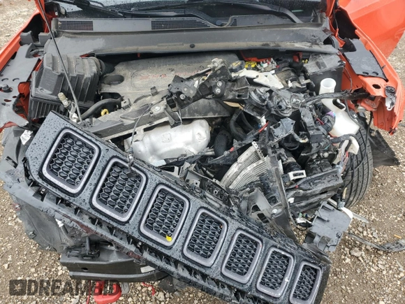 2019 Jeep Compass Trailhawk с VIN 3C4NJDDB4KT712197, выставлен на аукционе Copart как лот 57431805 с пробегом Не указан миль и Списание • Salvage title. История ставок и продаж доступна на DreamBid. Изображение 12.
