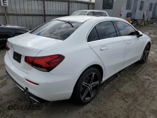 2021 Mercedes-Benz A 220 with VIN W1K3G4EB2MJ290158, listed as a Copart auction lot 44759935 with 57,782 mi miles and Salvage Title. Bid and sale history available at DreamBid. Image 3.