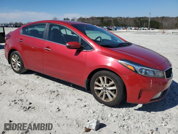 2017 Kia Forte LX with VIN 3KPFL4A72HE022086, listed as a Copart auction lot 47270075 with 157,690 mi miles and Salvage Title. Bid and sale history available at carsss.com. Image 4.