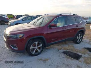 2020 Jeep Cherokee Limited with VIN 1C4PJLDB0LD592408, listed as a IAAI auction lot 40615701 with 1 mi miles. Bid and sale history available at carsss.com. Image 17.