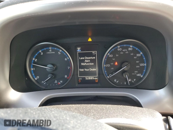 2018 Toyota RAV4 LE with VIN JTMBFREV0JJ224932, listed as a Copart auction lot 53895615 with 52,889 mi miles and Salvage Title. Bid and sale history available at DreamBid. Image 9.