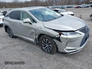 2021 Lexus RX with VIN 2T2HZMDA4MC260038, listed as a IAAI auction lot 41737513 with 45,252 mi miles. Bid and sale history available at carsss.com. Image 1.