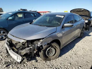 2019 Honda Civic Sedan LX with VIN 19XFC2F65KE022661, listed as a Copart auction lot 83552494 with 42,206 mi miles and Salvage Title. Bid and sale history available at carsss.com. Image 1.