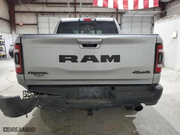 2019 Ram 1500 Rebel with VIN 1C6SRFLT3KN671103, listed as a Copart auction lot 49518485 with 134,232 mi miles and Clean Title. Bid and sale history available at carsss.com. Image 6.