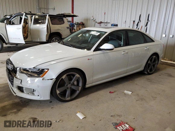 2015 Audi A6 Prestige with VIN WAUHGAFC4FN006740, listed as a Copart auction lot 51461265 with 132,290 mi miles and Clean title. Bid and sale history available at DreamBid. Image 1.