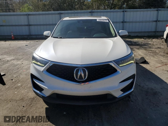 2019 Acura RDX with VIN 5J8TC1H38KL016958, listed as a Copart auction lot 49839275 with 86,734 mi miles and Salvage Title. Bid and sale history available at carsss.com. Image 5.