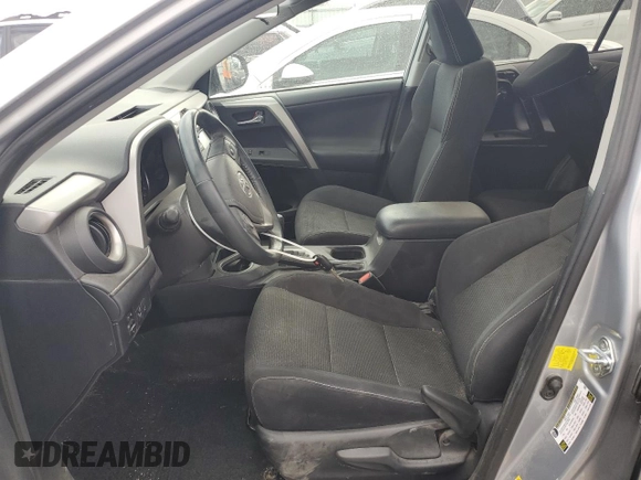2017 Toyota RAV4 XLE with VIN 2T3WFREVXHW351376, listed as a Copart auction lot 49590425 with 81,597 mi miles and Salvage Title. Bid and sale history available at DreamBid. Image 7.