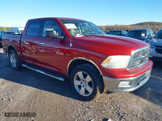 2009 Dodge Ram 1500 SLT with VIN 1D3HV13T99S718137, listed as a IAAI auction lot 40863172 with 159,564 mi miles. Bid and sale history available at carsss.com. Image 1.