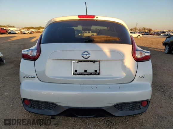 2016 Nissan Juke SL with VIN JN8AF5MR1GT603061, listed as a Copart auction lot 83672064 with 108,701 mi miles and Salvage Title. Bid and sale history available at carsss.com. Image 6.