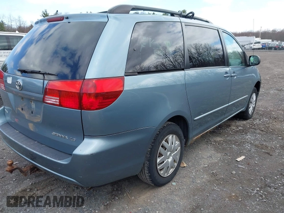 2005 Toyota Sienna CE with VIN 5TDZA23C55S375389, listed as a IAAI auction lot 42082835 with 243,028 mi miles. Bid and sale history available at carsss.com. Image 4.