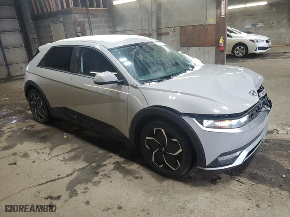 2022 Hyundai IONIQ 5 SE with VIN KM8KM4AE8NU080478, listed as a Copart auction lot 85746044 with 46,818 mi miles and Salvage Title. Bid and sale history available at carsss.com. Image 4.
