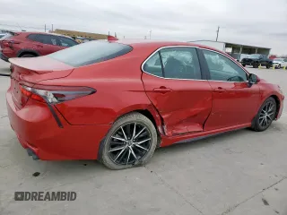 2023 Toyota Camry SE with VIN 4T1G11AK0PU172352, listed as a Copart auction lot 46303455 with 54,374 mi miles and Clean Title. Bid and sale history available at DreamBid. Image 3.
