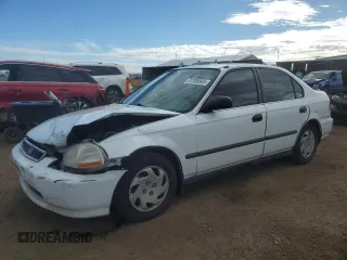 1997 Honda Civic LX z VIN 2HGEJ667XVH528613, wystawiony jako Copart lot #57308805 z przebiegiem 194 148 mil mil oraz Szkoda całkowita • Salvage title. Historia ofert i sprzedaży dostępna na DreamBid. Obrazek 1.
