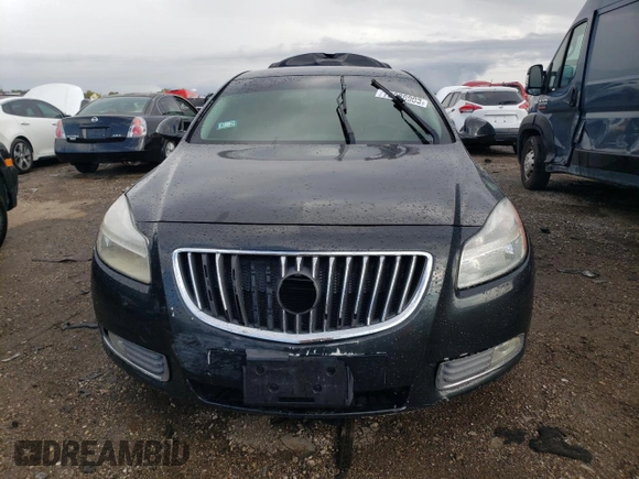 2011 Buick Regal CXL RL1 with VIN W04GN5EC6B1119355, listed as a Copart auction lot 86077554 with 0 mi miles and Salvage Title. Bid and sale history available at carsss.com. Image 5.